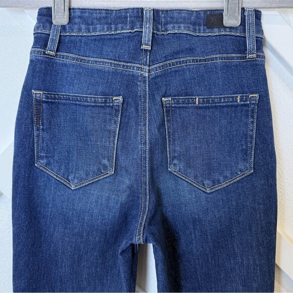 Paige Sarah Slim Jeans In Downtown Wash Size 25 - Picture 6 of 12